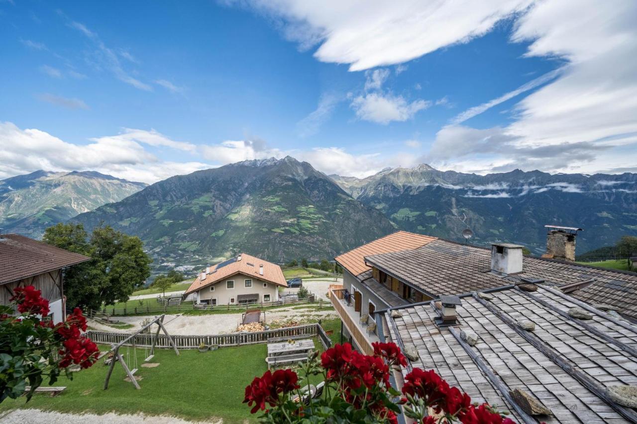 Thaler-Hof Ferienhaus Fichtnhittl Villa Lagundo Luaran gambar