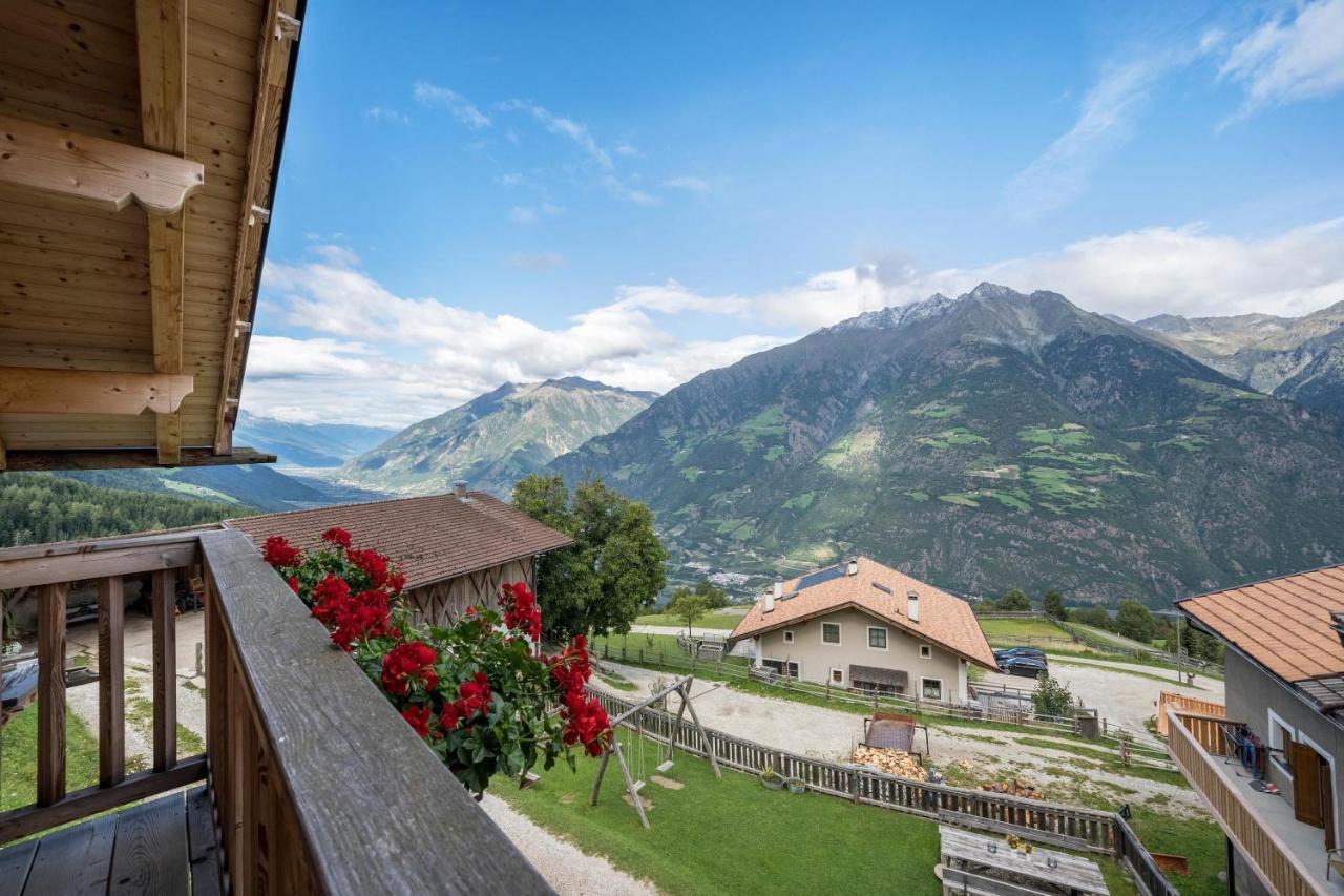 Thaler-Hof Ferienhaus Fichtnhittl Villa Lagundo Luaran gambar